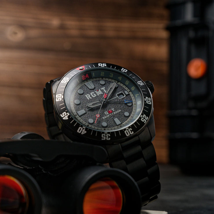 RGMT Continental GMT Stealth Black - Watches.com - RG - 8059 - 66