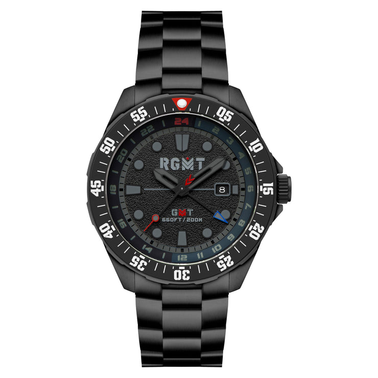 RGMT Continental GMT Stealth Black - Watches.com - RG - 8059 - 66