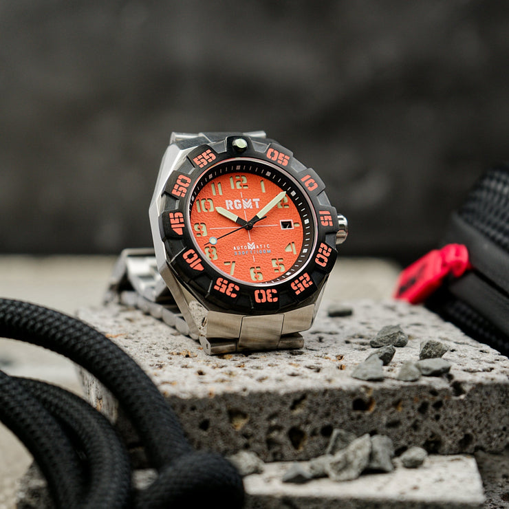 RGMT Field Master Automatic Sandstone Orange - Watches.com - RG - 8032 - 99