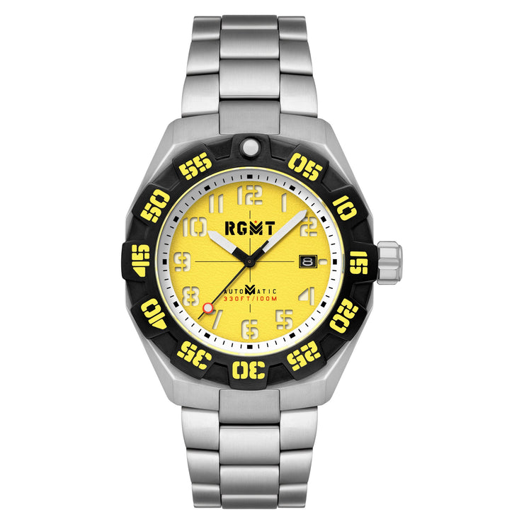 RGMT Field Master Automatic Tuscan Yellow - Watches.com - RG - 8032 - AA