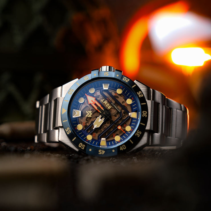 RGMT Himars Skeleton Automatic Blue - Watches.com - RG - 8063 - 44