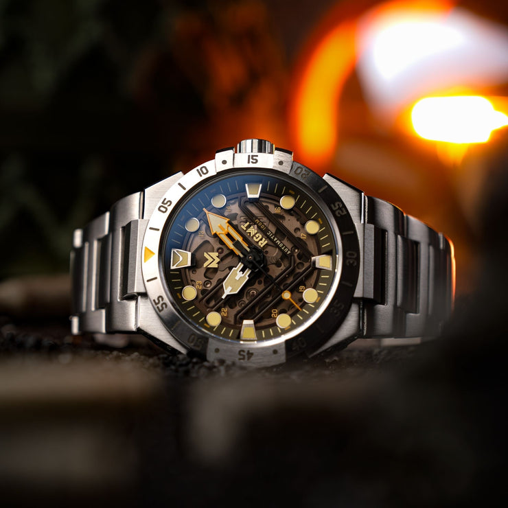 RGMT Himars Skeleton Automatic Brown - Watches.com - RG - 8063 - 33