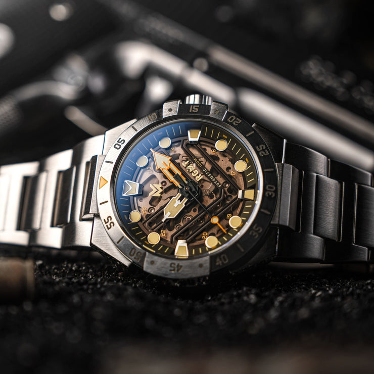 RGMT Himars Skeleton Automatic Brown - Watches.com - RG - 8063 - 33