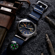 RGMT Locust Compass Japan Quartz Blue - Watches.com - RG - 8057 - 02