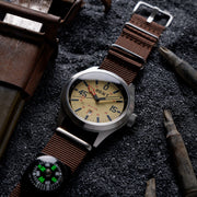 RGMT Locust Compass Japan Quartz Brown - Watches.com - RG - 8057 - 04