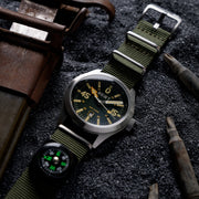 RGMT Locust Compass Japan Quartz Green - Watches.com - RG - 8057 - 03