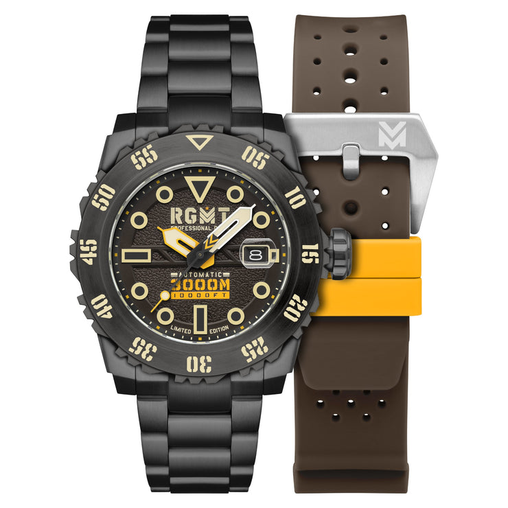 RGMT Ohio Automatic Chocolate Brown - Watches.com - RG - 8034 - 0E