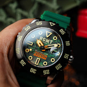 RGMT Ohio Automatic Limited Edition Army Green - Watches.com - RG - 8034 - 0K