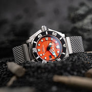 RGMT Torpedo Automatic Diver Tangerine Orange - Watches.com - RG - 8027 - 55