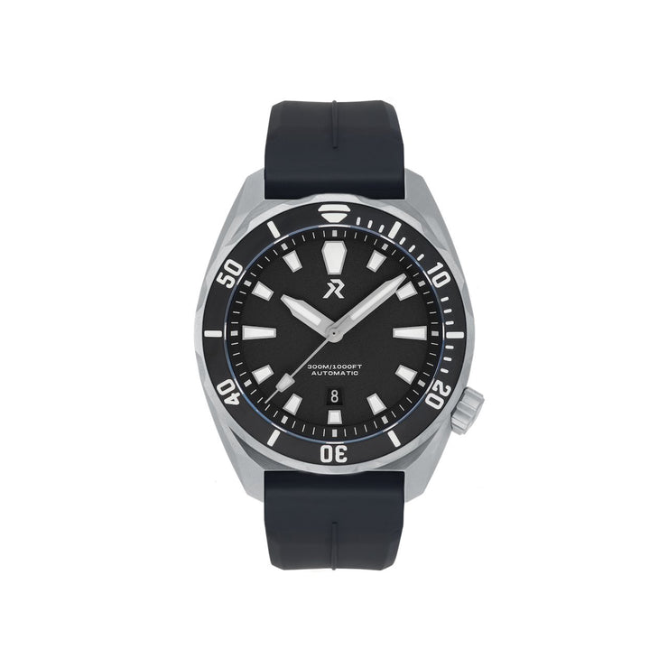 RZE Aspirare Automatic Basalt Black - Watches.com - RZE - ASP - BB - BR - P