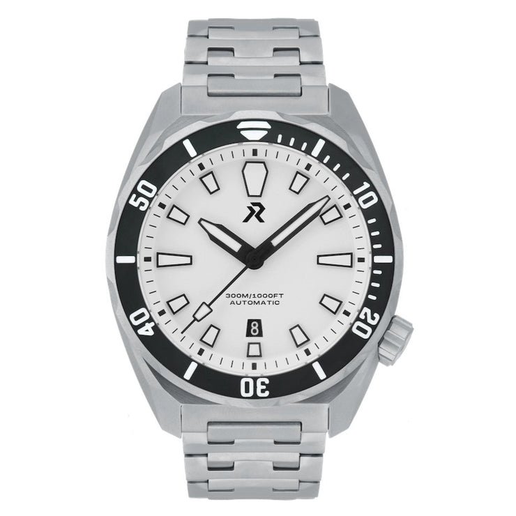 RZE Aspirare Automatic Diamond White - Watches.com - RZE - ASP - DW - BR - P