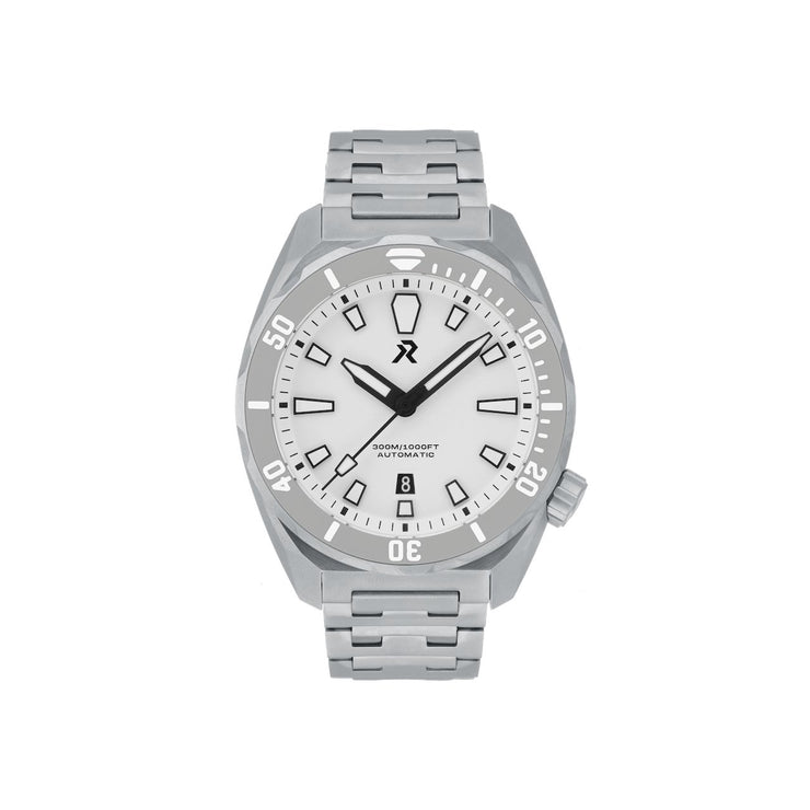 RZE Aspirare Automatic Diamond White - Watches.com - RZE - ASP - DW - BR - P