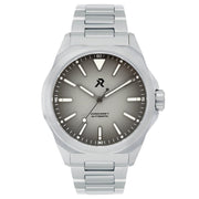 RZE Resolute Automatic Arctic Grey SS - Eco Version - Watches.com - 