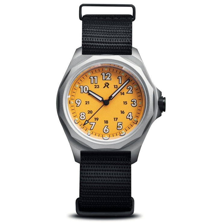 RZE Urbanist Solar Medallion Yellow - Watches.com - 