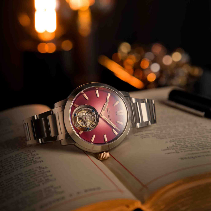 Schild Friedrich Tourbillon Fume Wine Red Limited Edition - Watches.com - SC - 1013 - 44