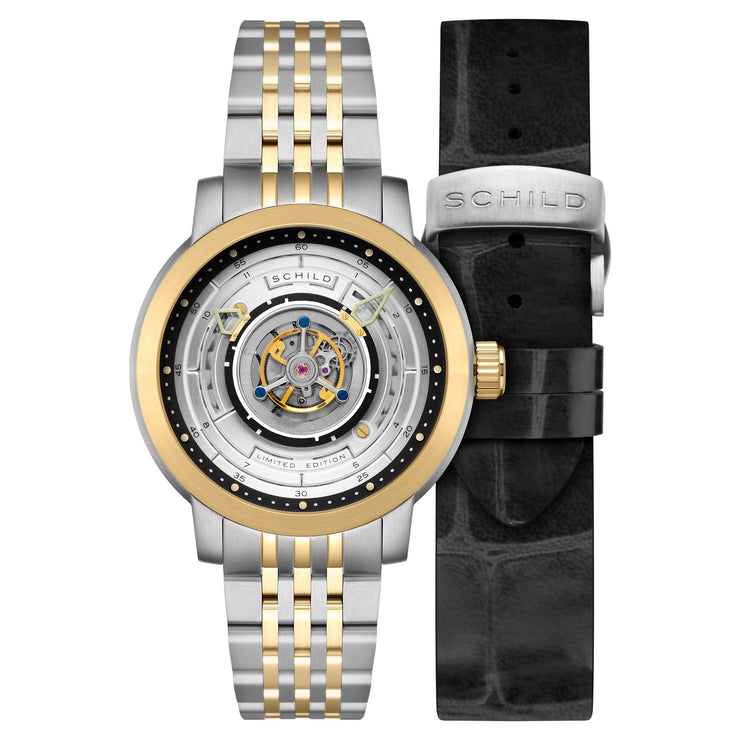 Schild Heinrich Cyclone Tourbillon Steel Gold - Watches.com - SC - 1011 - 99