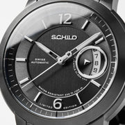 Schild Heinrich Minimal Swiss Automatic Limited Edition Gunmetal Grey - Watches.com - SC - 1015 - 55