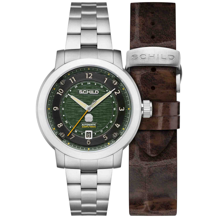 Schild Heinrich Swiss Automatic Lake Green Limited Edition - Watches.com - SC - 1014 - 33