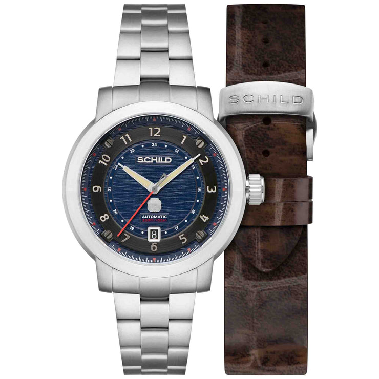 Schild Heinrich Swiss Automatic Night Sky Blue Limited Edition - Watches.com - SC - 1014 - 22