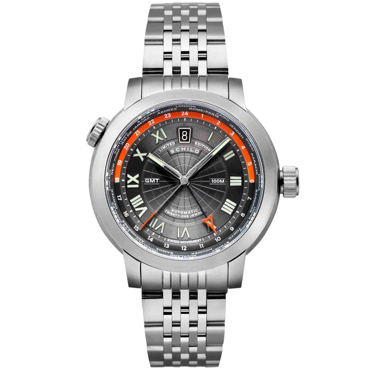 Schild Heinrich Swiss GMT Dusky Silver Limited Edition - Watches.com - SC - 1004 - 22