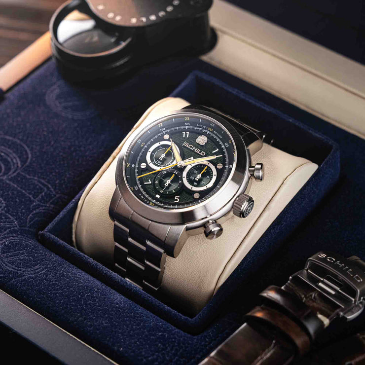 Schild Heinrich Swiss Multifunction Alpine Green Limited Edition - Watches.com - SC - 1005 - 33