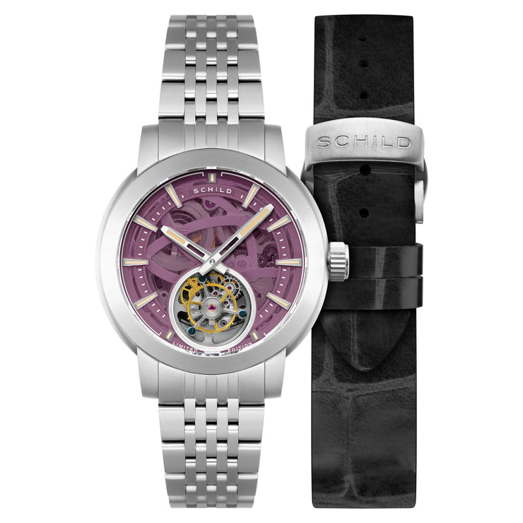 Schild Heinrich Tourbillon Limited Edition Mauve - Watches.com - SC - 1006 - 99