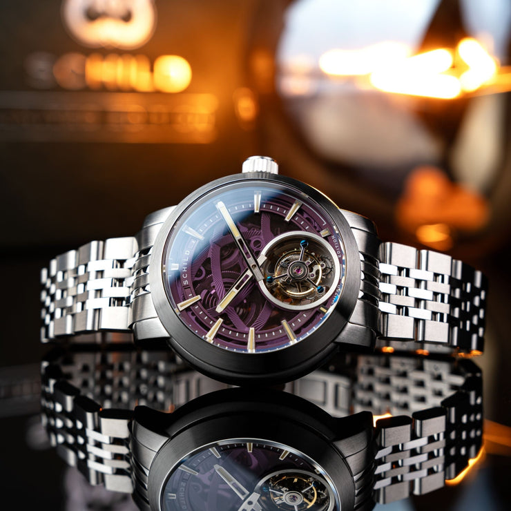 Schild Heinrich Tourbillon Limited Edition Mauve - Watches.com - SC - 1006 - 99