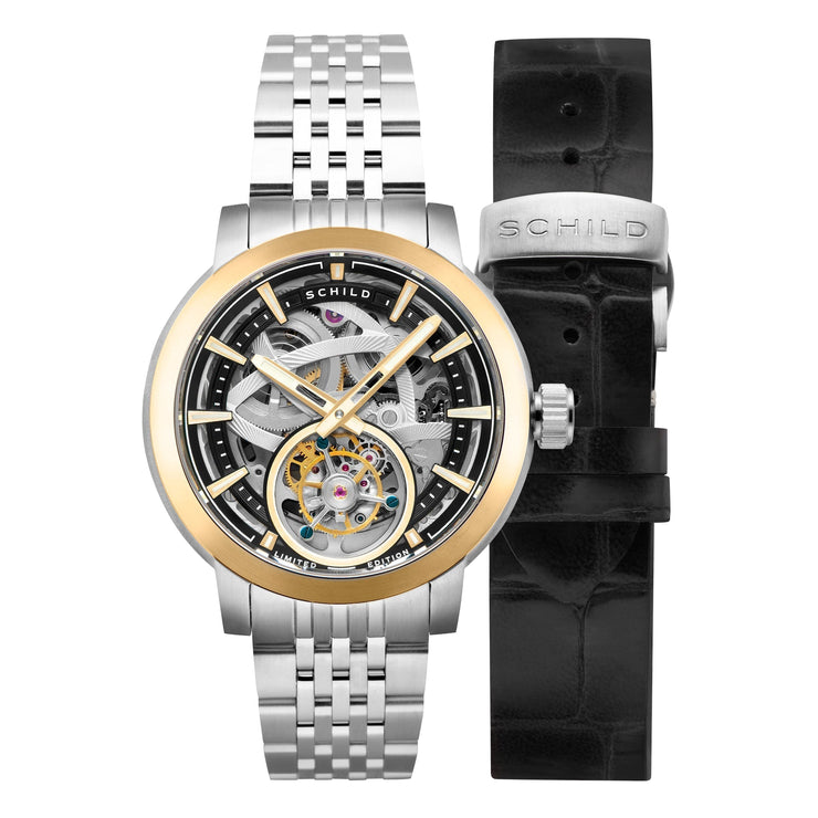 Schild Heinrich Tourbillon Two Tone Gold - Watches.com - SC - 1006 - 55