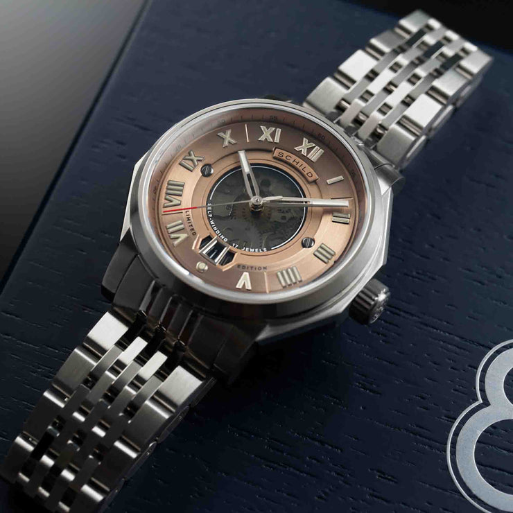 Schild Johann Swiss Automatic Salmon - Watches.com - SC - 1003 - 33