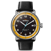 Shinola Canfield C56 43mm Black - Watches.com - S0120289683