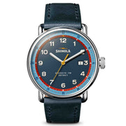 Shinola Canfield C56 43mm Navy - Watches.com - S0120279728