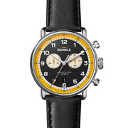 Shinola Canfield Chrono Model C56 43mm Black - Watches.com - S0120291082