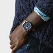 Shinola Canfield Model C56 43mm Blue - Watches.com - S0120273241