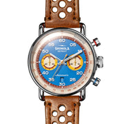 Shinola Canfield Speedway Lap 07 Automatic Chrono 44mm Horizon Blue Limited Edition - Watches.com - S0120291079