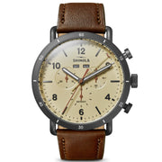 Shinola Canfield Sport 45mm Gray - Watches.com - S0120273180