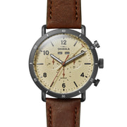 Shinola Canfield Sport 45mm Gray - Watches.com - S0120273180