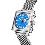 Shinola Mackinac Yacht Timer 40mm Automatic Chrono Blue Limited Edition - Watches.com - S0120267029