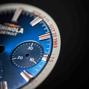 Shinola Mooncraft Monster Mechanical Chrono 43mm Sea Blue SS Limited Edition - Watches.com - S0120279028