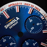 Shinola Mooncraft Monster Mechanical Chrono 43mm Sea Blue SS Limited Edition - Watches.com - S0120279028