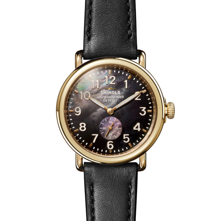 Shinola Runwell Sub Second 41mm Mother of Pearl - Watches.com - S0120292980