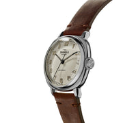 Shinola The Mechanic Hand Wind 39mm White - Watches.com - S0120273244