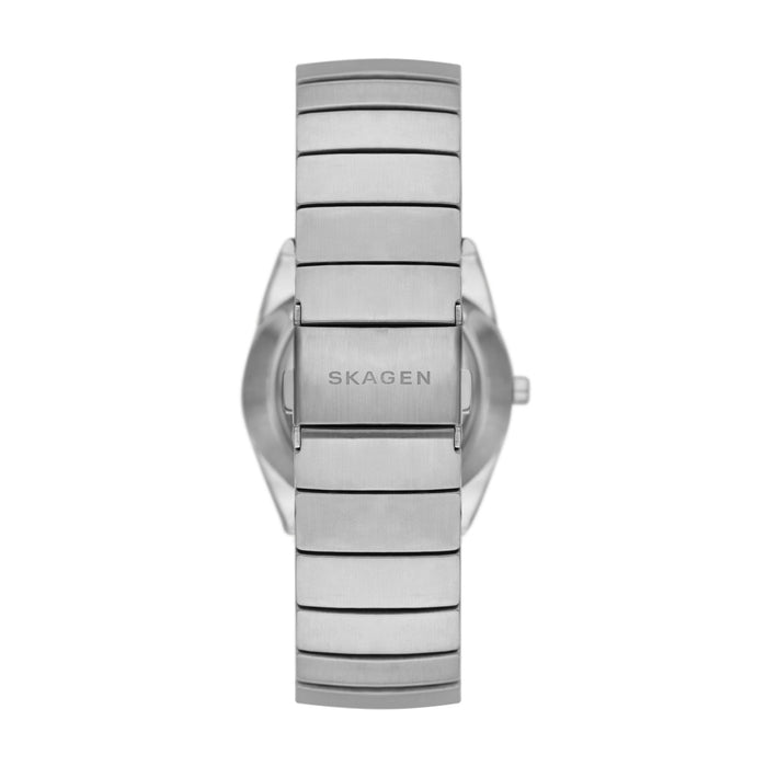 Skagen SKW6875 Grenen Solar Halo Blue SS angled shot picture