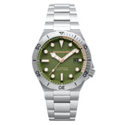 Spinnaker Boettger Automatic Dark Olive Limited Edition - Watches.com - SP - 5083 - FF