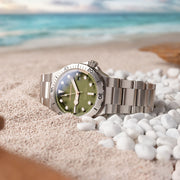 Spinnaker Boettger Automatic Dark Olive Limited Edition - Watches.com - SP - 5083 - FF