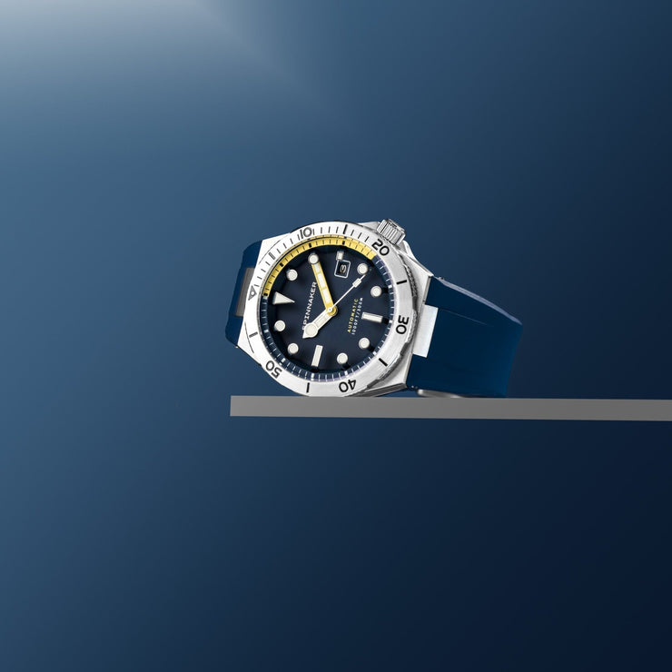 Spinnaker Boettger Automatic Midnight Navy Limited Edition - Watches.com - SP - 5083 - DD