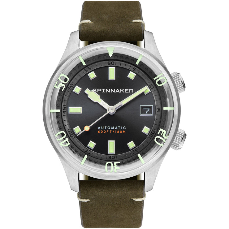 Spinnaker Bradner Automatic Olive - Watches.com - SP - 5062 - 02