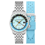 Spinnaker Bradner GMT Automatic Aquamarine Blue - Watches.com - SP - 5121 - CC