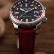 Spinnaker Bradner GMT Automatic Sombre Red - Watches.com - SP - 5121 - 11