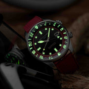 Spinnaker Bradner GMT Automatic Sombre Red - Watches.com - SP - 5121 - 11