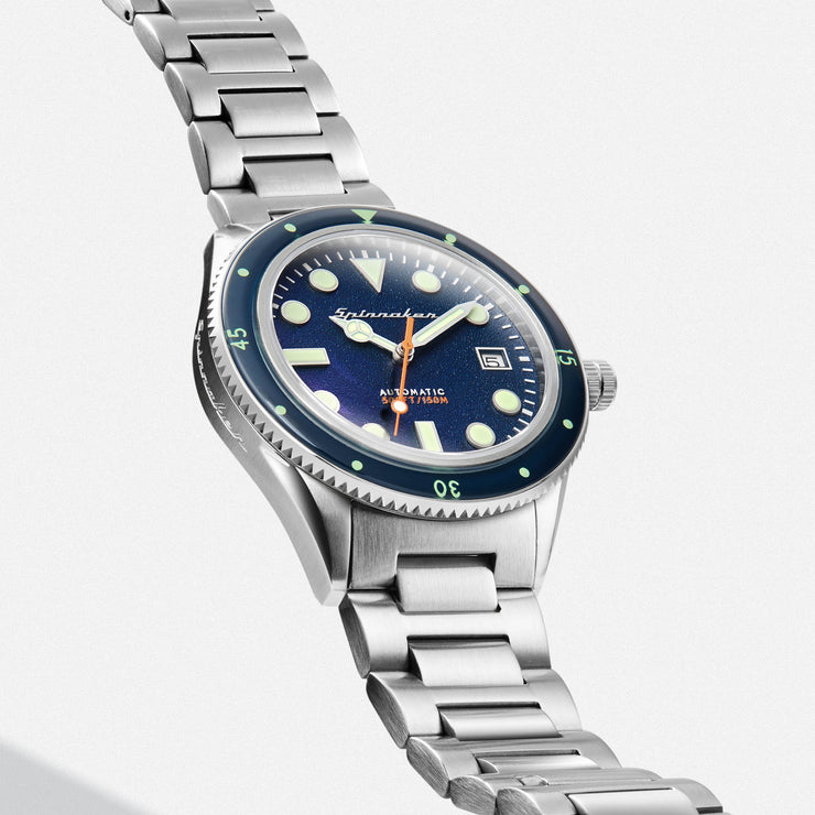 Spinnaker Cahill Automatic Admiral Blue - Watches.com - SP - 5075 - 22